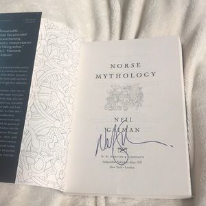 Neil Gaiman “Norse Mythology” SIGNED COPY!